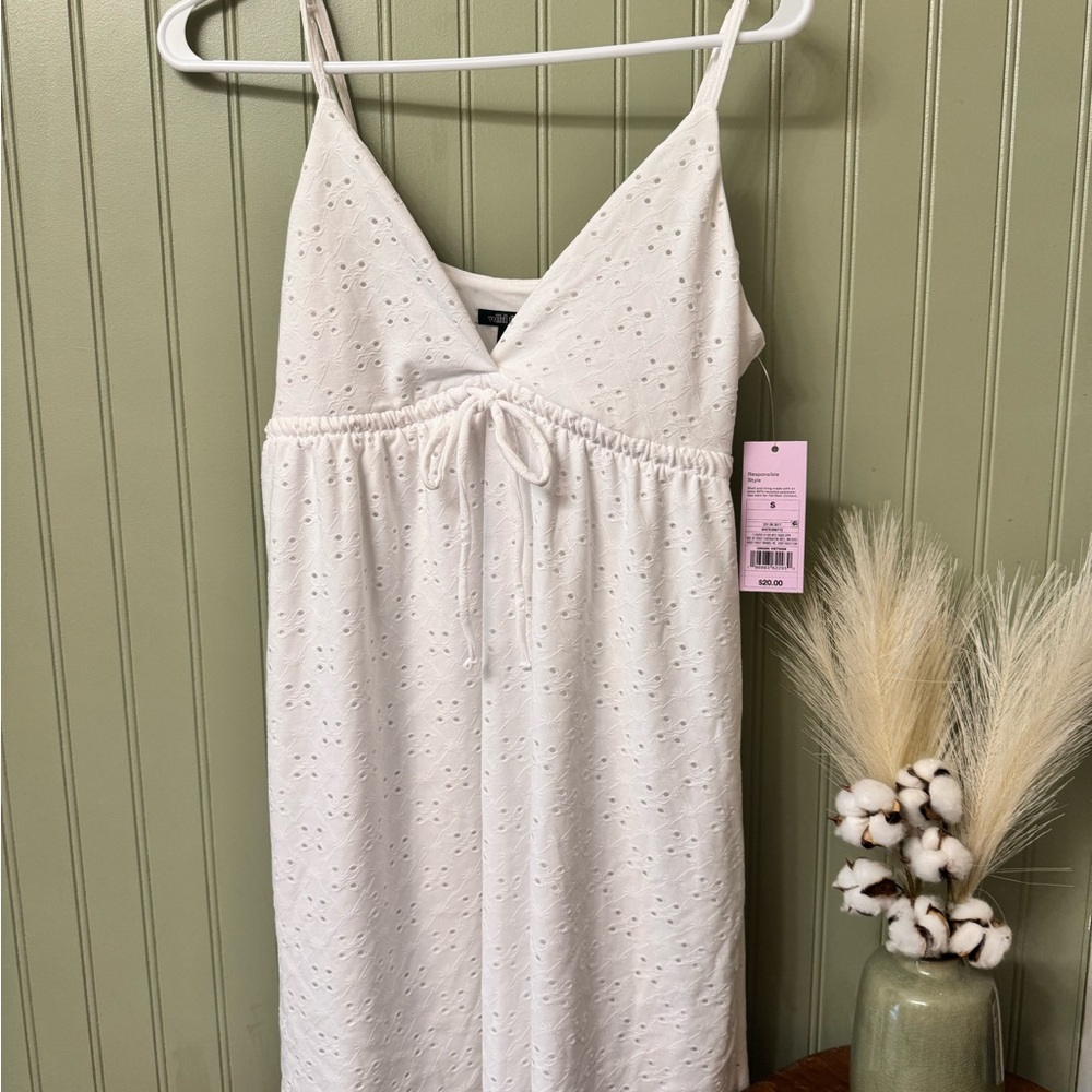 Wild Fable White Eyelet Chemise